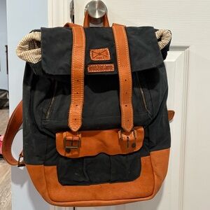 EVERYTHING MUST GO. Timberland Black and Brown Men's Backpack